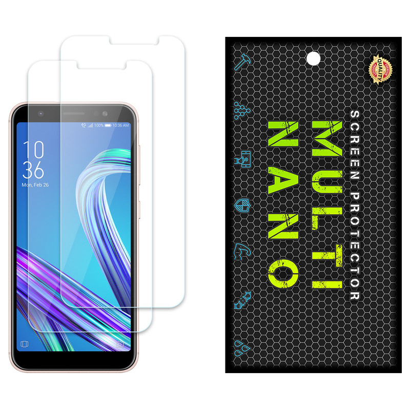 محافظ صفحه نمایش مولتی نانو مدل X-S2N مناسب برای گوشی موبایل ایسوس Zenfone Max M1 / ZB555KL بسته دو عددی