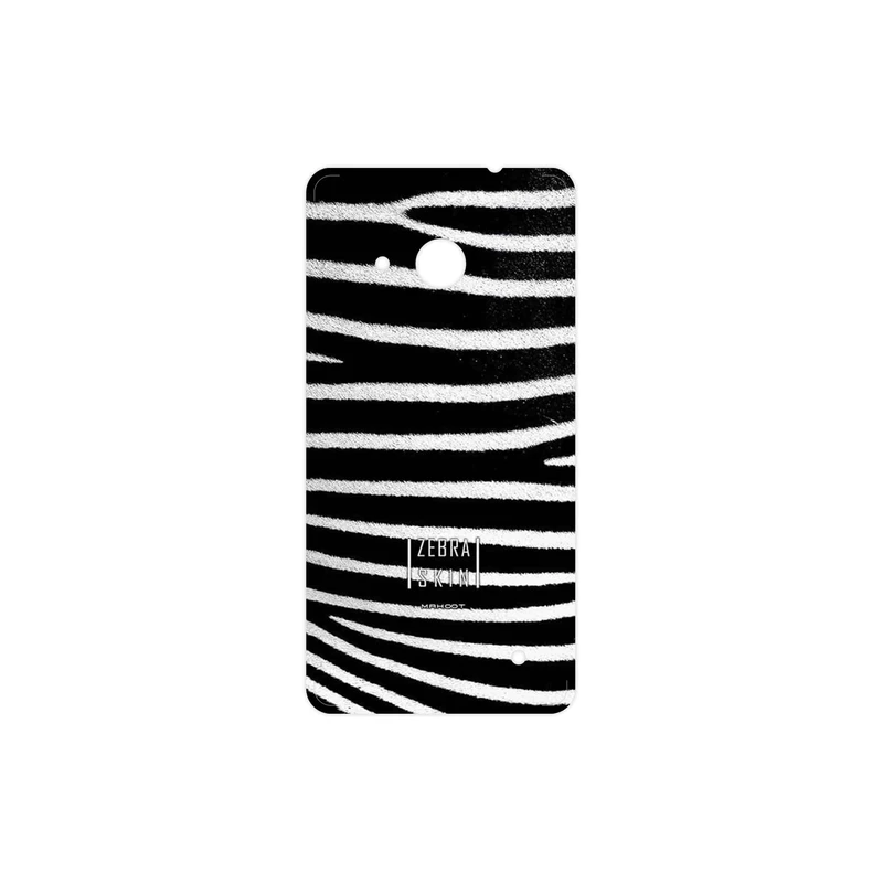 برچسب پوششی ماهوت مدل Zebra Skin مناسب برای گوشی موبایل مایکروسافت Lumia 550