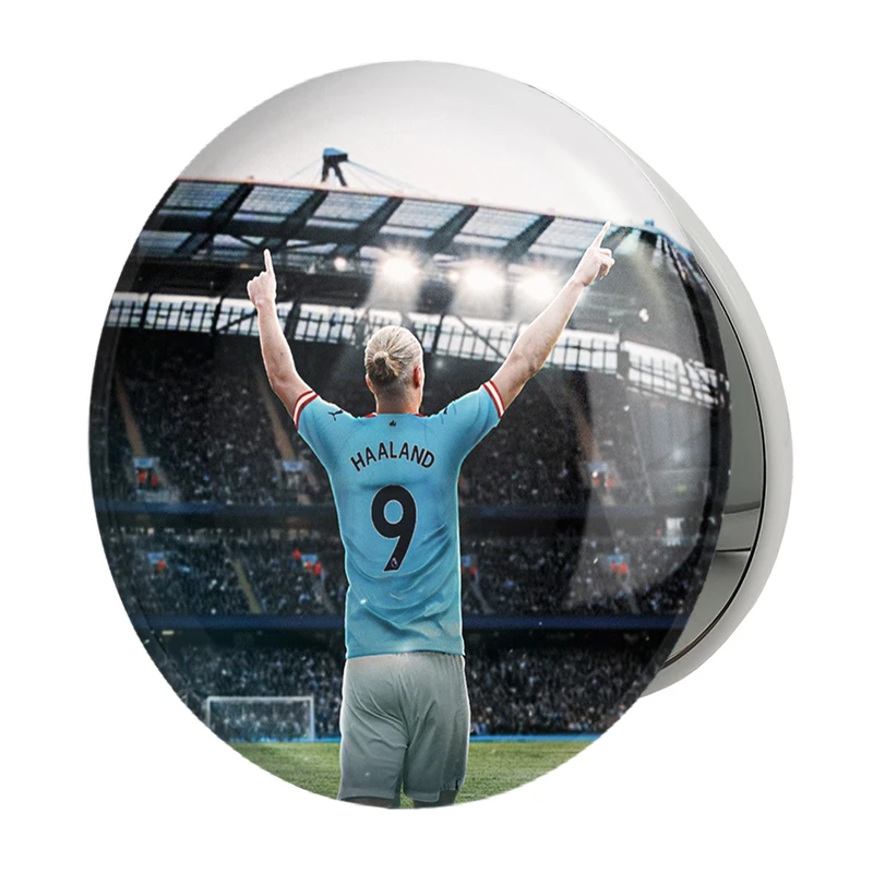 آینه جیبی خندالو طرح ارلینگ هالند (Erling Haaland) مدل تاشو کد 36368