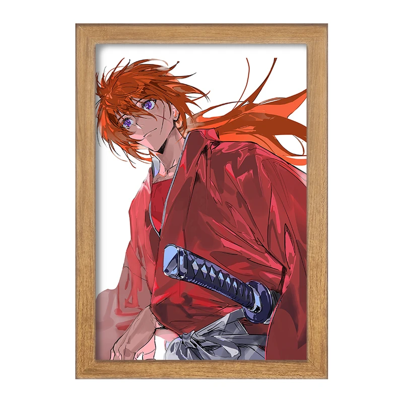 تابلو خندالو مدل انیمه رورونی کنشین کد 34899