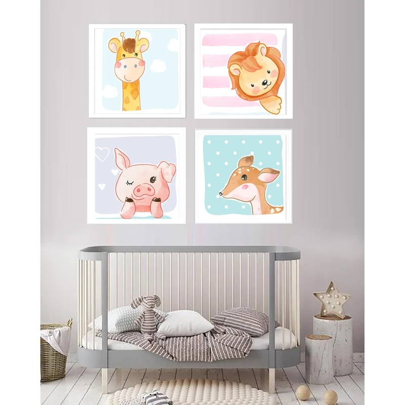 تابلو
کودک مدل زرافه و شیر کد 0238 بسته 4 عددی