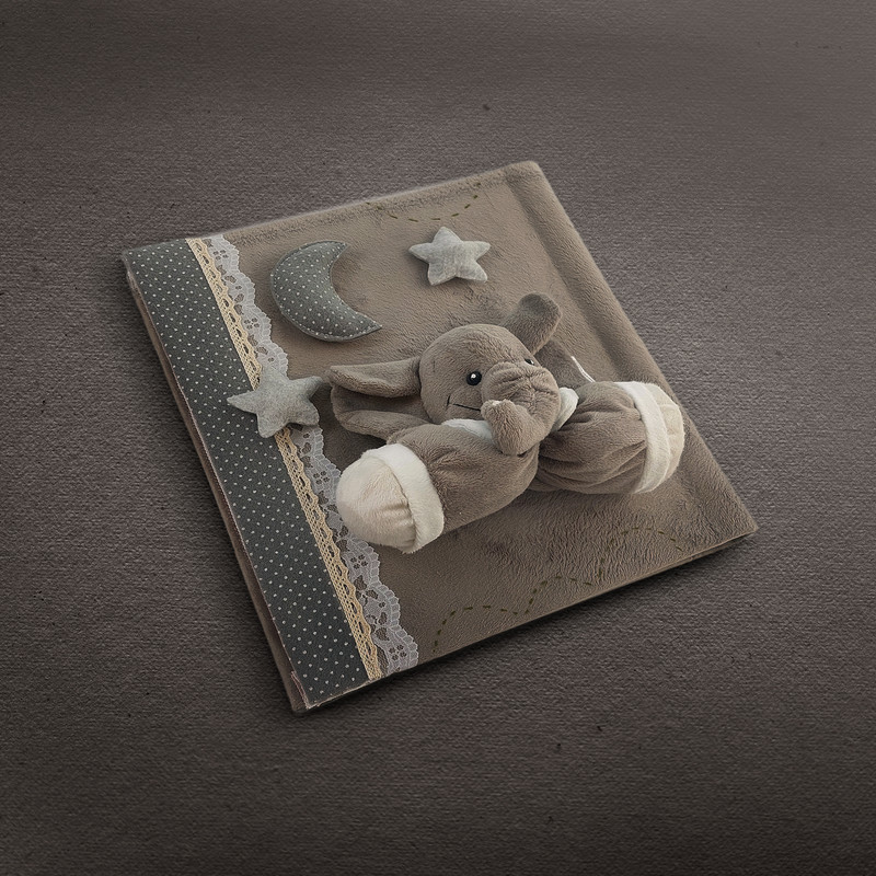 آلبوم عکس کودک نی نی سیس مدل فیل کد Abm-Fil