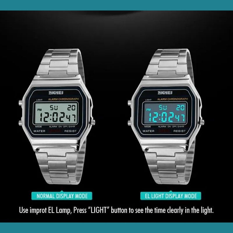 ساعت مچی دیجیتال زنانه اسکمی مدل 1123 SI -  - 5