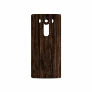 MAHOOT Dark Walnut Wood Cover Sticker for LG V10
