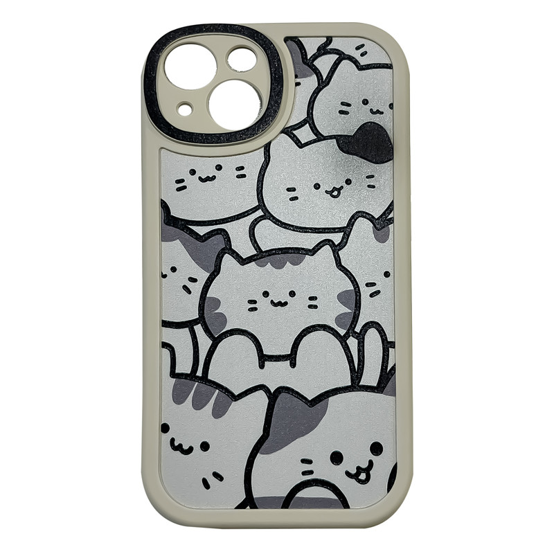کاور طرح cat مدل گربه ها مناسب برای گوشی موبایل اپل iphone 13
