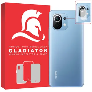  Gladiator GCX2000 Camera Lens Protector For Xiaomi Mi 11 lite Pack of 2