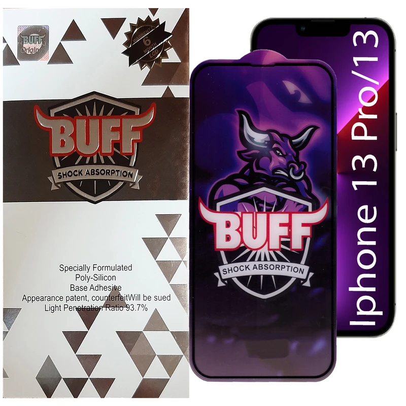  محافظ صفحه نمایش بوف مدل 5D Buffer-G مناسب برای گوشی موبایل اپل Iphone 13 Pro /13