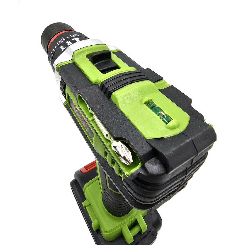 دریل پیچ گوشتی چکشی شارژی باس مدل LIFE_STYLE کد 1 مجموعه 27 عددی