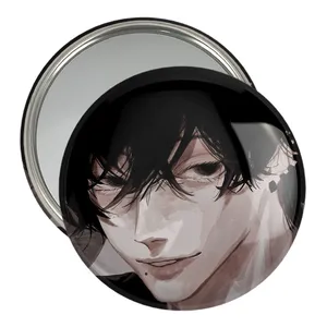 آینه جیبی خندالو مدل یوشیدا انیمه مرد اره ای Chainsaw Man  کد 17959