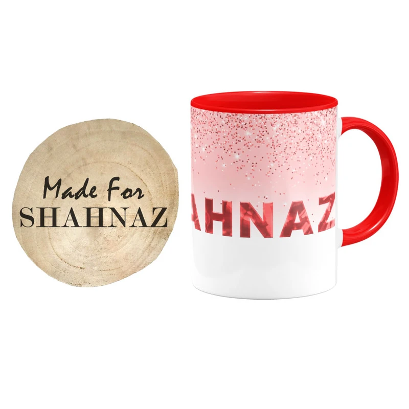 ماگ گالری وبفر مدل شهناز به همراه زیر لیوانی