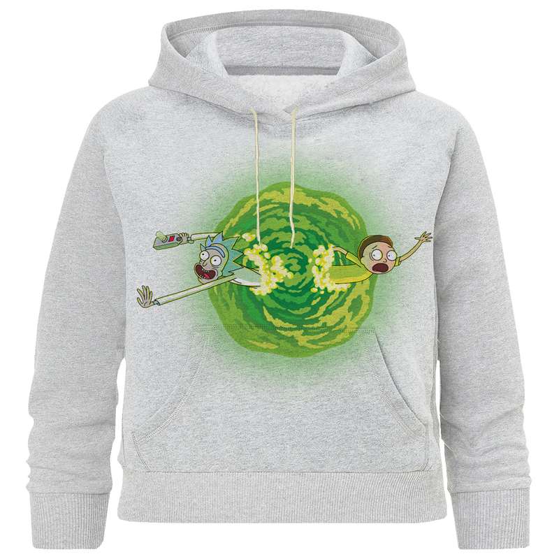 هودی پسرانه مدل C 43 ریک اند مورتی