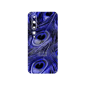 MAHOOT Purple Feather Cover Sticker for Xiaomi Mi 10 5G