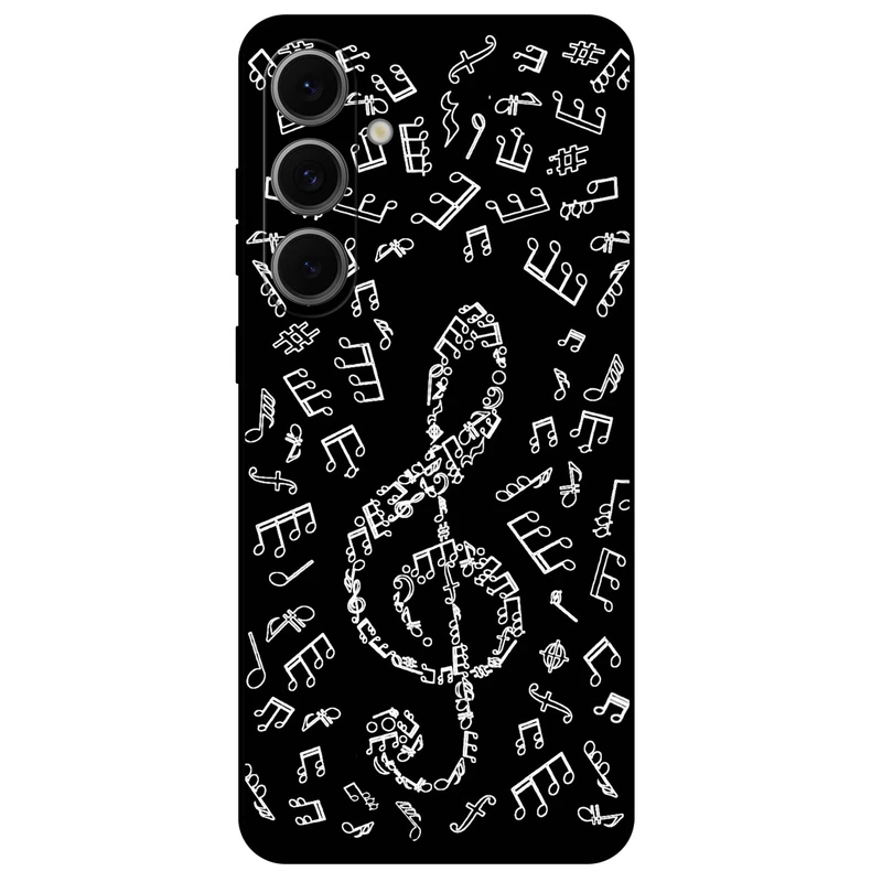 کاور مگافون طرح نوت موسیقی مدل 1370 مناسب برای گوشی موبایل سامسونگ Galaxy A16 4G / 5G