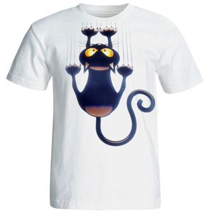 نقد و بررسی تی شرت آستین کوتاه زنانه مدل گربه کد 6974 توسط خریداران