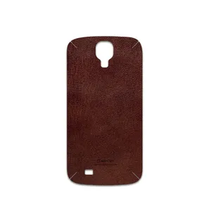 MAHOOT Natural-Leather Cover Sticker for Samsung Galaxy S4