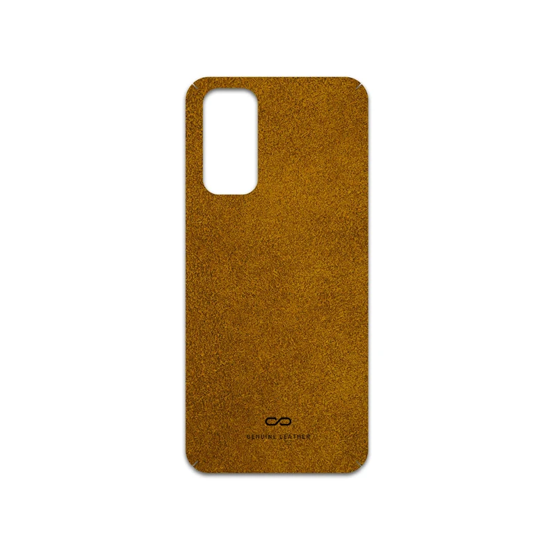 برچسب پوششی ماهوت مدل Brown-Chamois-Leather مناسب برای گوشی موبایل شیائومی Redmi Note 11