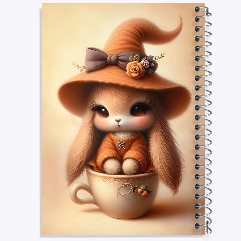 دفتر نقاشی 50 برگ خندالو طرح خرگوش بانمک کد F7124