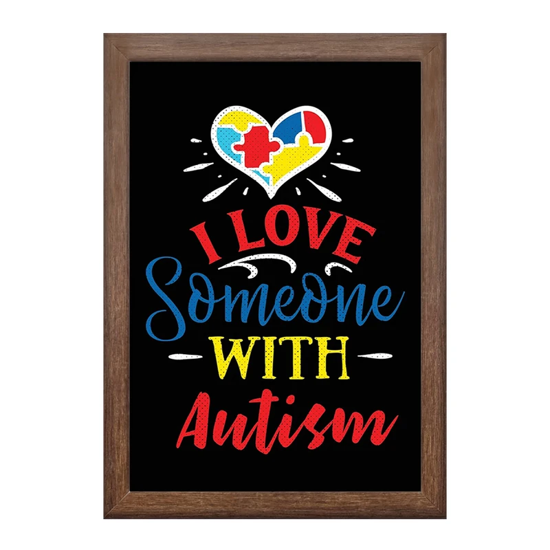 تابلو خندالو طرح اتیسم Autism کد 26738