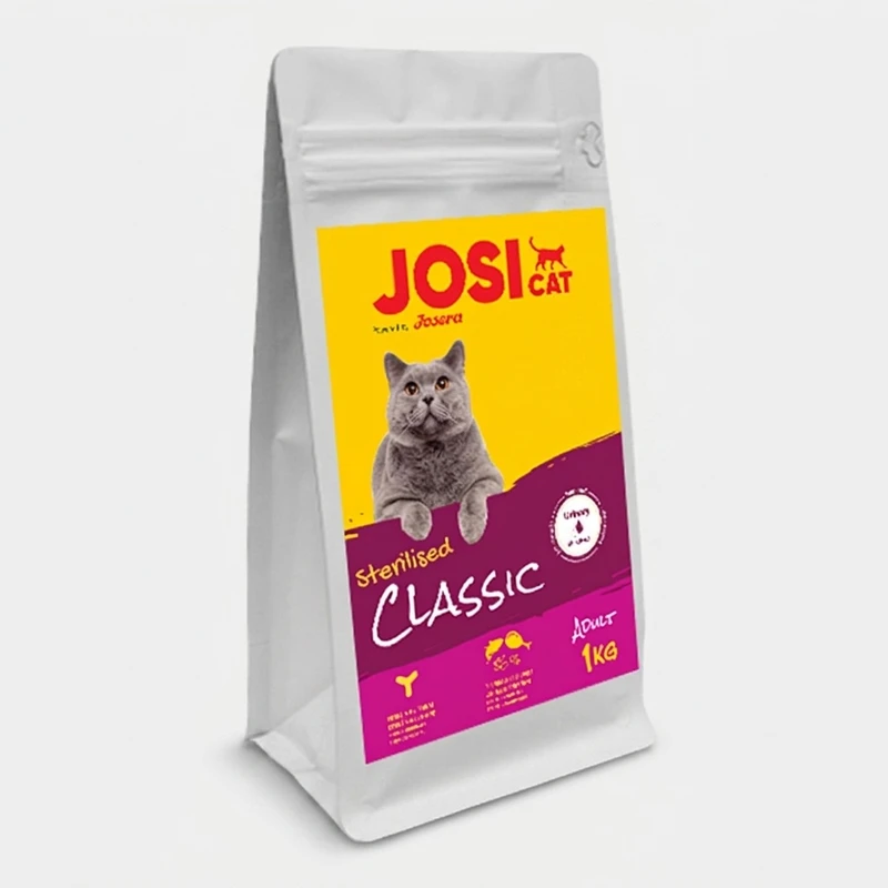 غذای خشک گربه بالغ جوسرا مدل Josicat Classic با طعم ماهی سالمون وزن 1 کیلوگرم