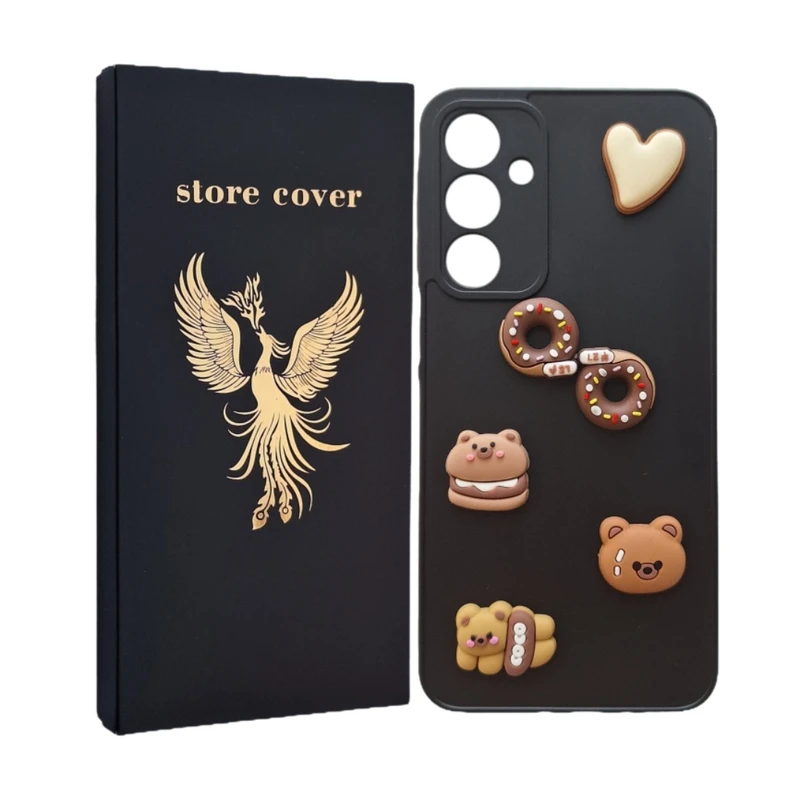 کاور استور کاور طرح کوکو برجسته مدل a35 مناسب برای گوشی موبایل سامسونگ Galaxy A35