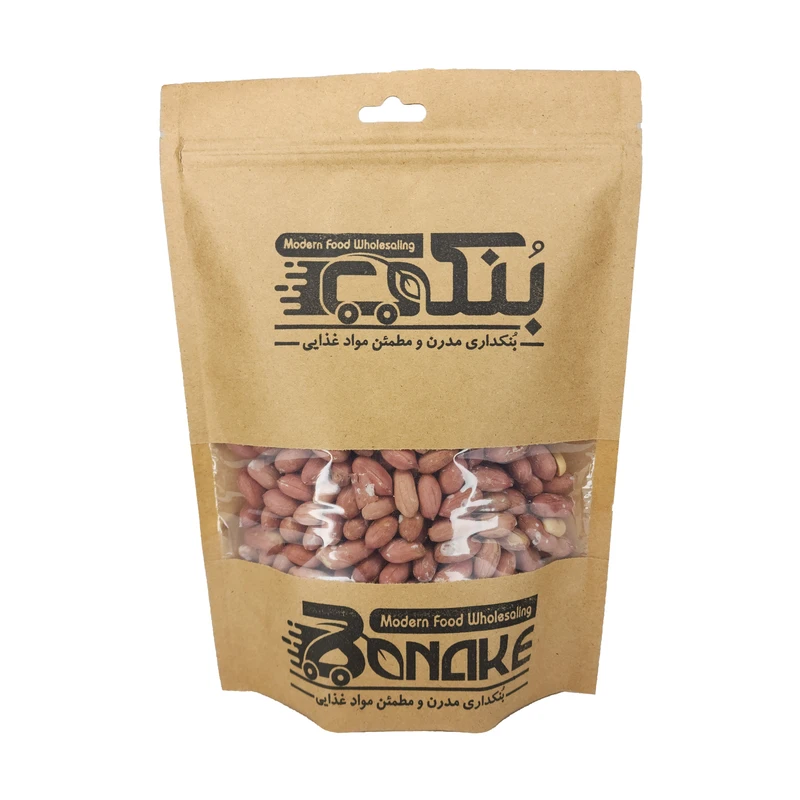 بادام زمینی درشت آستانه اشرفیه - 450 گرم