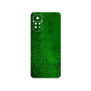 MAHOOT Green-Holographic Cover Sticker for Xiaomi Redmi Note 11 Pro Plus 5G  India