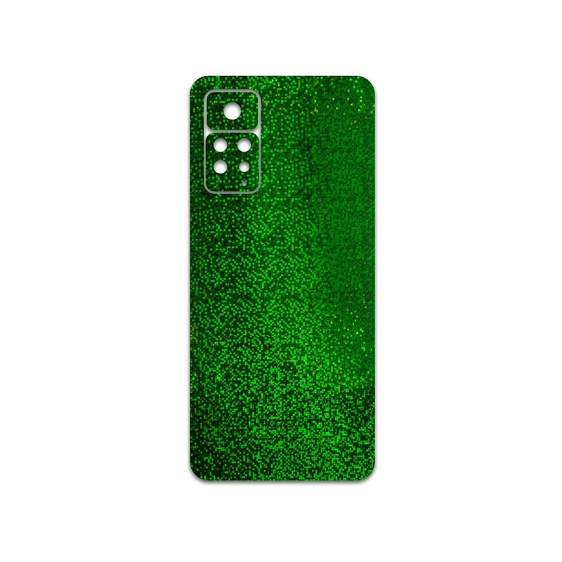 برچسب پوششی ماهوت مدل Green-Holographic مناسب برای گوشی موبایل شیائومی Redmi Note 11 Pro Plus 5G (India)