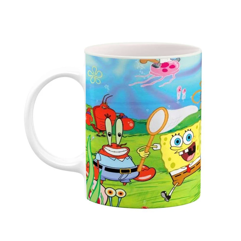 ماگ کاکتی مدل کارتون باب اسفنجی کد mgh23468