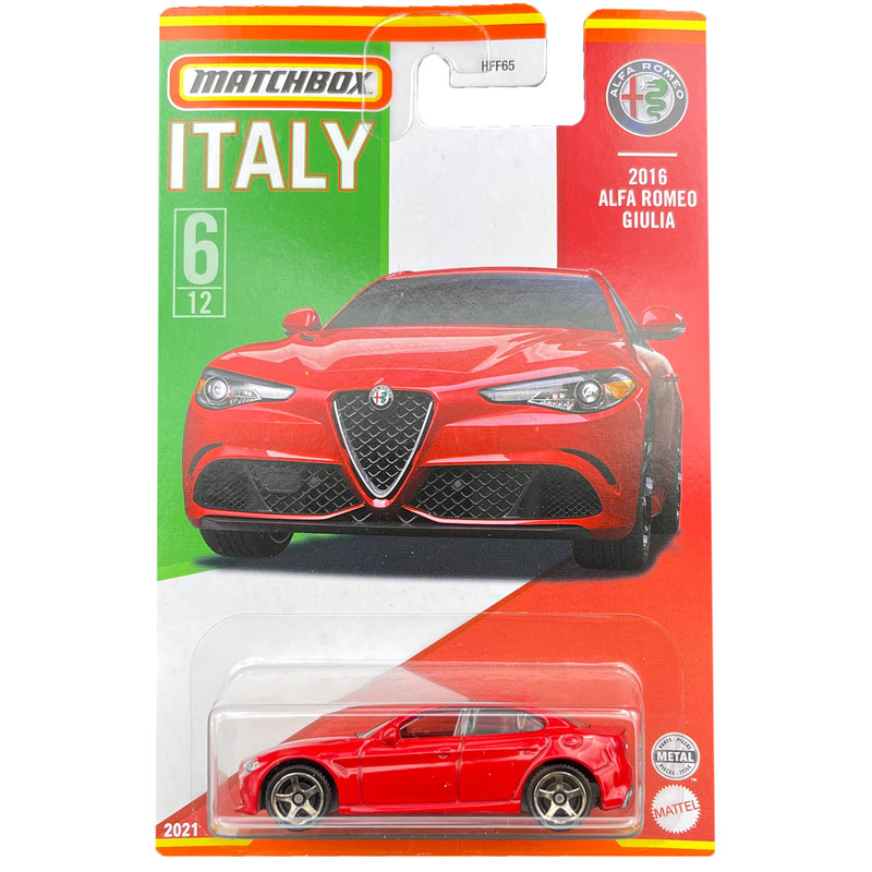 ماکت ماشین مچ باکس مدل 2016 ALFA ROMEO GIULIA