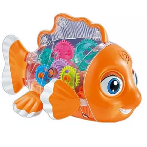 اسباب بازی مدل ماهی موزیکال چرخ دنده ای 