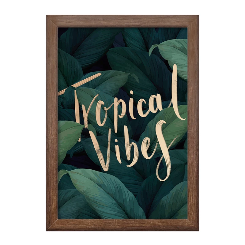 تابلو خندالو طرح دکوراتیو (decorative) کد F1548