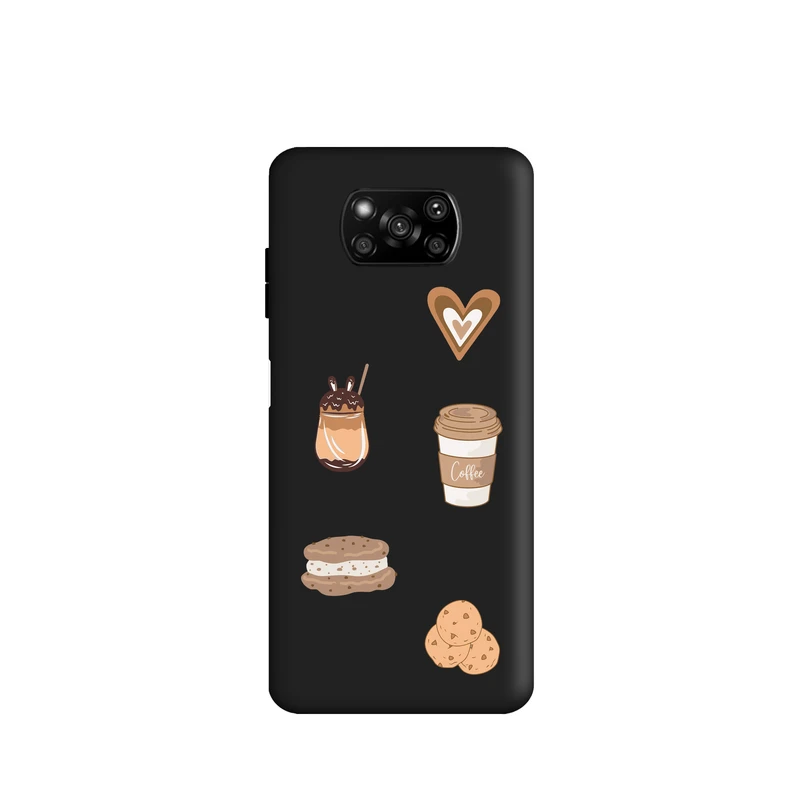 کاور طرح کافی شاپ کد t2489 مناسب برای گوشی موبایل شیائومی Poco X3 / Poco X3 Pro / Poco X3 NFC