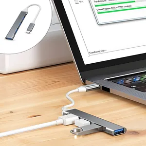 هاب 4 پورت USB-C  مدل 4IN1 TYPE-C