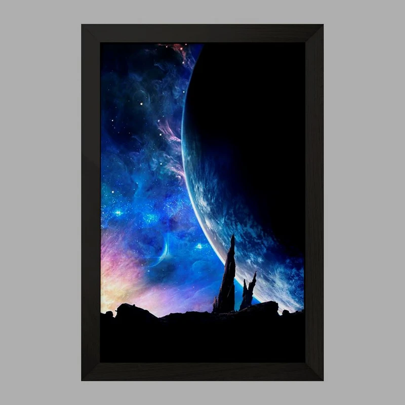 تابلو خندالو مدل کهکشان و سیاره ها کد 25379