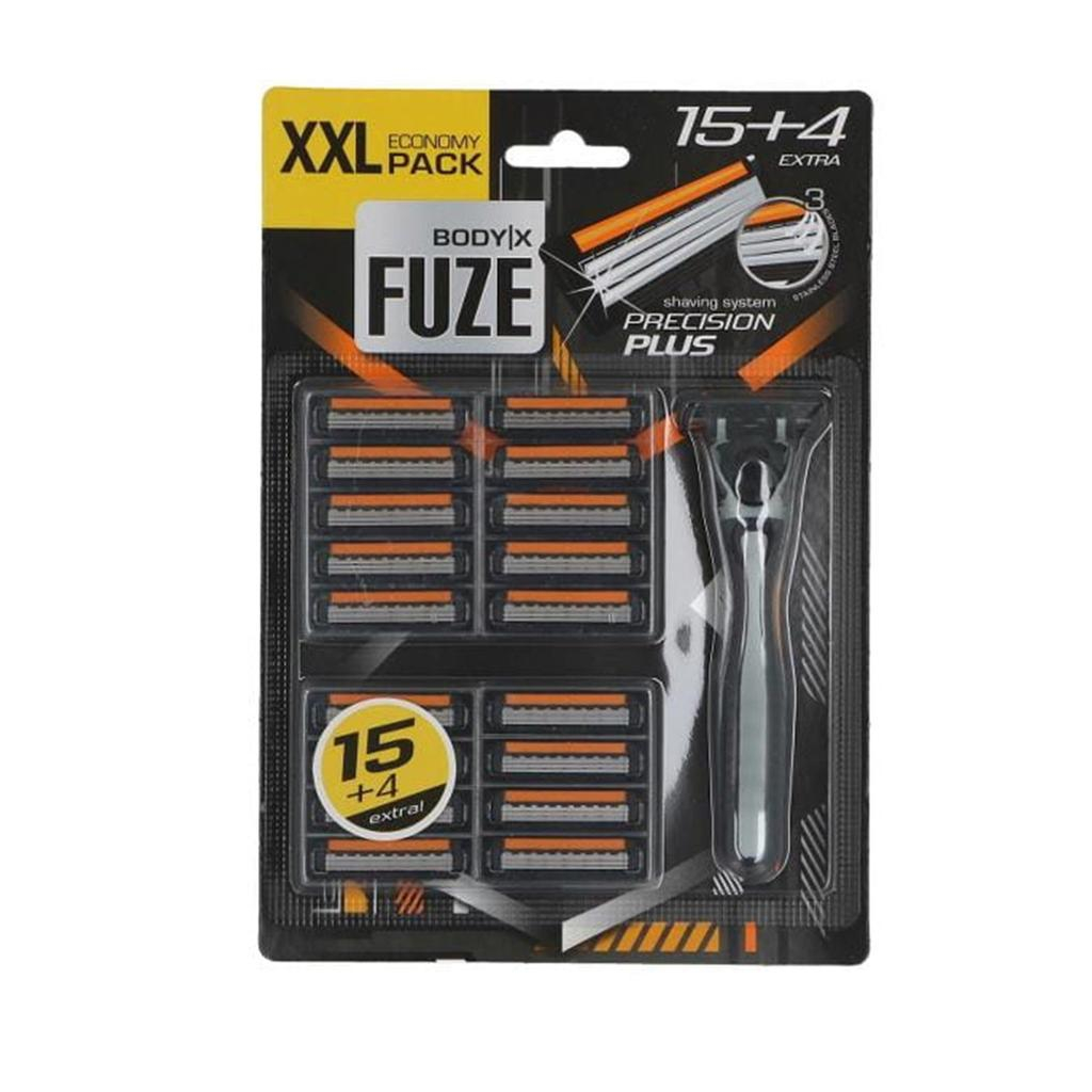 خودتراش فوز مدل XXL به همراه تیغ یدک بسته 19 عددی