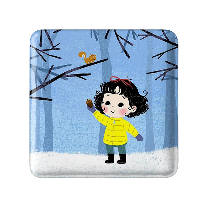 مگنت خندالو طرح دخترونه کد 6043