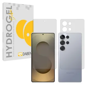Daben Tough model Matte screen protector suitable for Samsung Galaxy S25 Ultra mobile phone along with the back protector