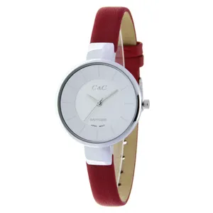 ساعت مچی عقربه ای زنانه سی اند سی مدل SN-1290L-SS
