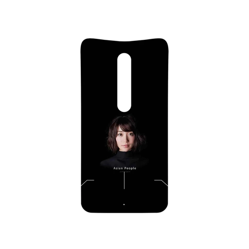 برچسب پوششی ماهوت مدل Portrait of an Asian Woman مناسب برای گوشی موبایل موتورولا Moto X Style