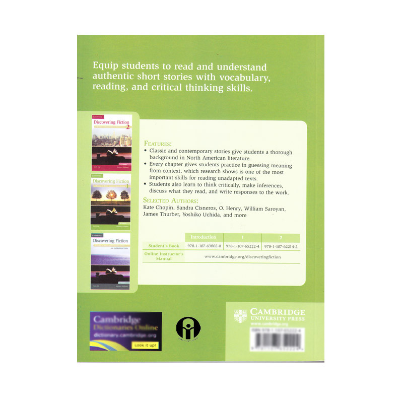 کتاب Discovering Fiction 1 اثر Judith Kay and Rosemary Gelshenen انتشارات الوندپویان