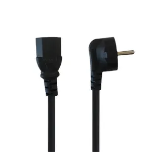 کابل برق سه پین منبع تغذیه کامپیوتر مدل ST-402 طول 1.5 متر