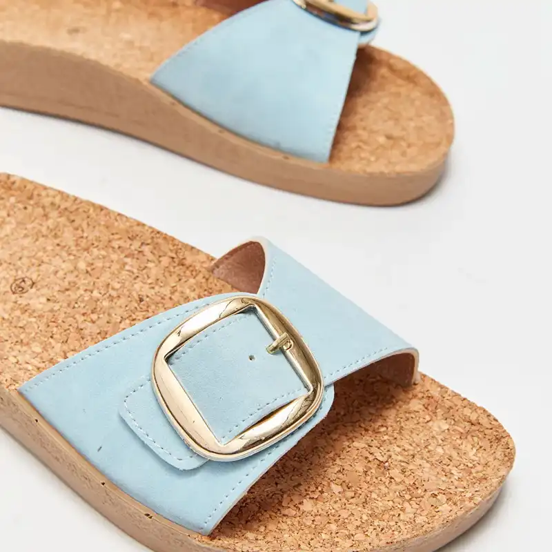 دمپایی زنانه ال سی وایکیکی مدل استپ دار Baft