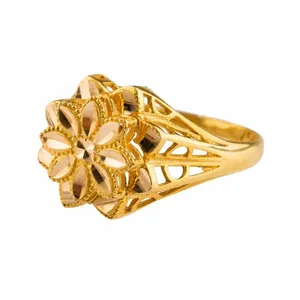 انگشتر طلا 18 عیار زنانه آلند مدل BZR1