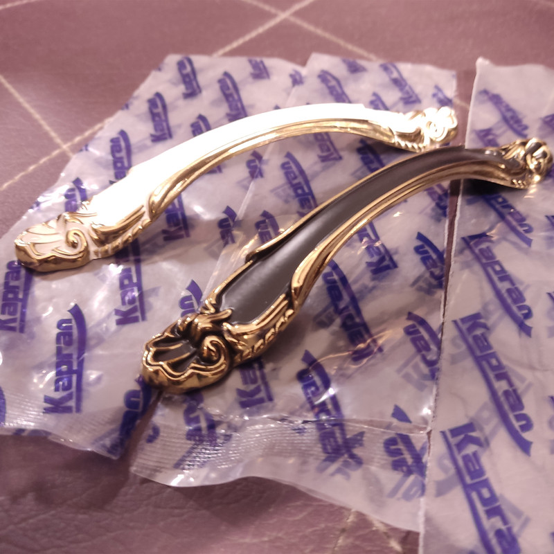 دستگیره کابینت کپران مدل کلاسیک کد KP-292-160 بسته 5 عددی