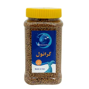 غذا ماهی گرانول وی اس مدل 3mm وزن 400 گرم