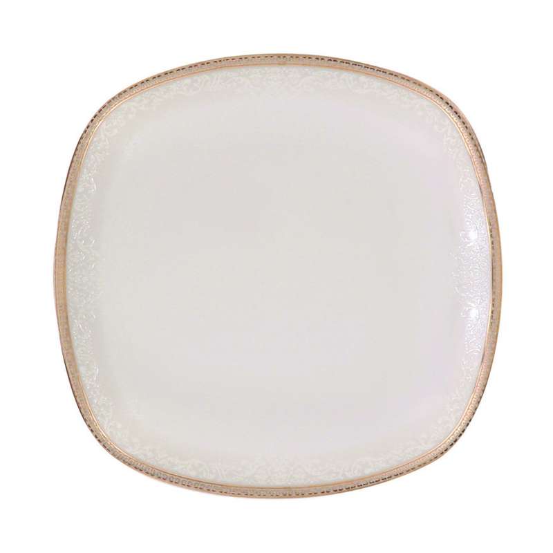 بشقاب ميوه خوري چيني زرين ایران مدل ريوا درجه 2