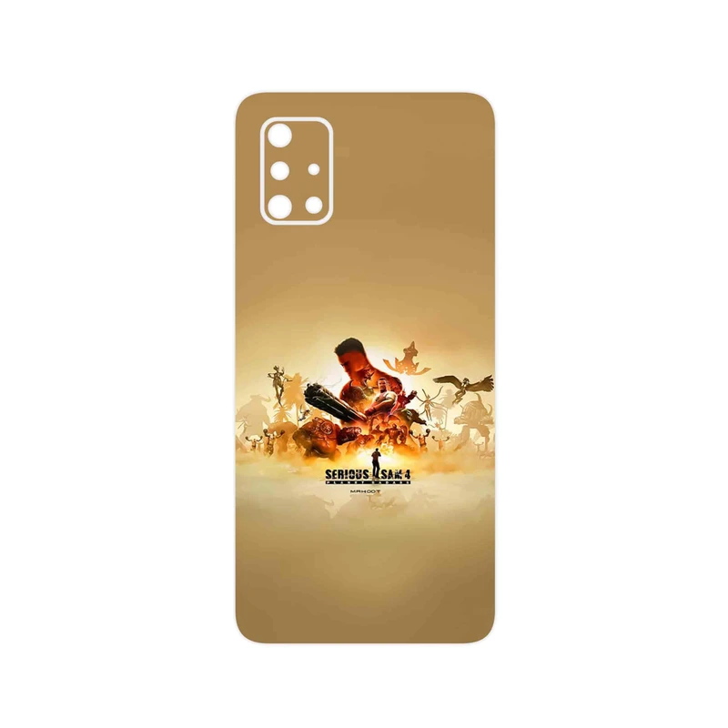 برچسب پوششی ماهوت مدل Serious Sam Game Series مناسب برای گوشی موبایل سامسونگ Galaxy A71