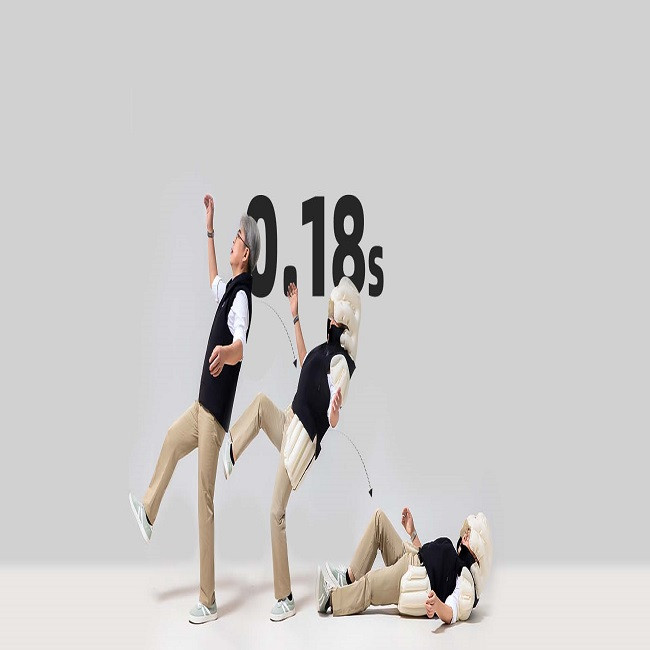 جلیقه ایمنی هوشمند مدل FallSafe مناسب برای سالمندان