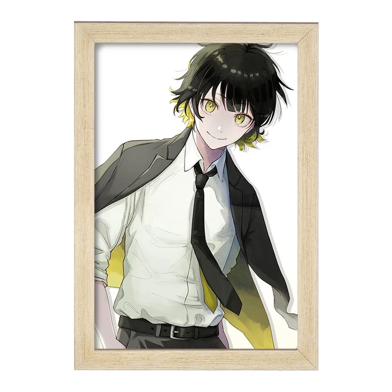 تابلو خندالو مدل مگورو انیمه بلو لاک Blue Lock کد 24381