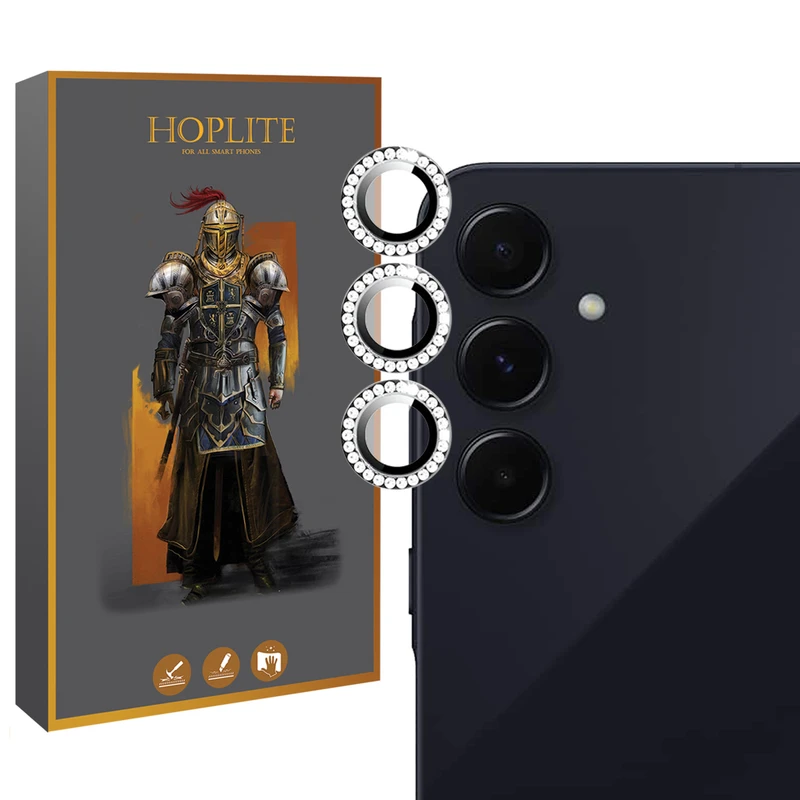 محافظ لنز دوربین رینگی هاپلایت مدل Ring-Diamond-HL مناسب برای گوشی موبایل سامسونگ Galaxy A55